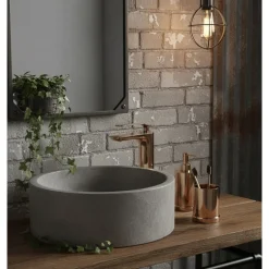 Mitigeur de lavabo rehaussé - rose gold - Addict PAINI