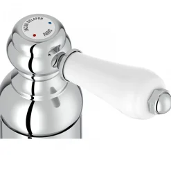 Mitigeur de lavabo rétro - chromé - Louise JACOB DELAFON