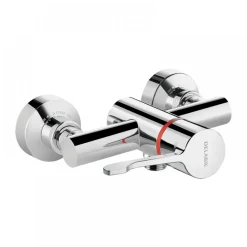 Mitigeur douche thermostatique séquentiel avec levier coudé SECURITHERM DELABIE