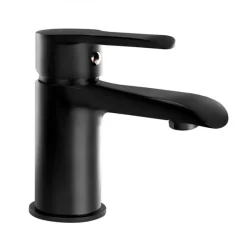 Mitigeur lavabo en laiton noir mat - KING KRAMER