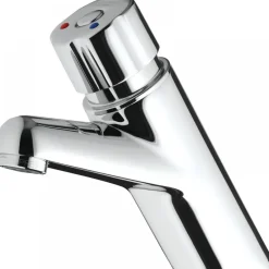 Mitigeur lavabo temporisé avec système anti-blocage - chromé - 4000 S PRESTO