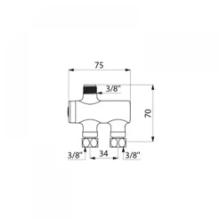 Mitigeur thermostatique Premix Nano DELABIE