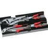 Module en mousse de 4 pinces chromées et polies P21-J4M SAM OUTILLAGE