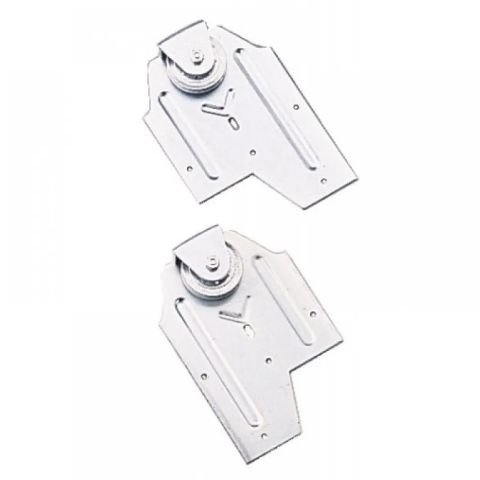 Montures à galet - pour rail fer plat - porte coulissante - SPORT 400 MANTION