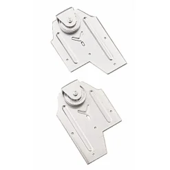 Montures à galet - pour rail fer plat - porte coulissante - SPORT 400 MANTION