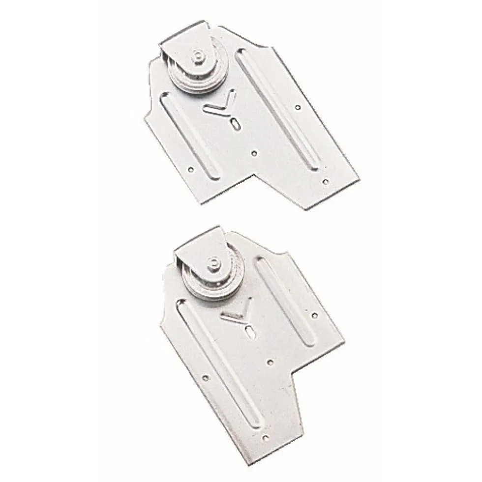 Montures à galet - pour rail fer plat - porte coulissante - SPORT 400 MANTION