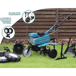 Motoculteur à essence KS 7HP-950A KONNER & SOHNEN