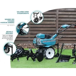 Motoculteur à essence KS 7HP-950S KONNER & SOHNEN