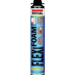 Mousse polyuréthane Flexifoam - bombe pistolable SOUDAL