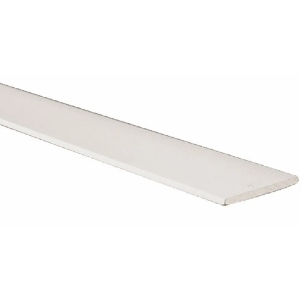 Méplat aluminium - 4 m - argent satiné DUVAL