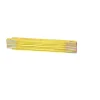 Mètre pliant jaune en bois - longueur 2 m KS TOOLS