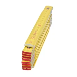 Mètre pliant jaune en bois - longueur 2 m KS TOOLS