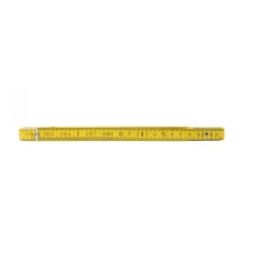 Mètre pliant jaune en bois - longueur 2 m KS TOOLS