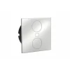 Multiprise encastrée carrée inox - ouverture/fermeture motorisées - e-Duplex SYNERCIA