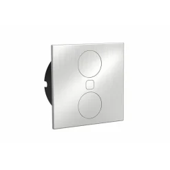 Multiprise encastrée carrée inox - ouverture/fermeture motorisées - e-Duplex SYNERCIA