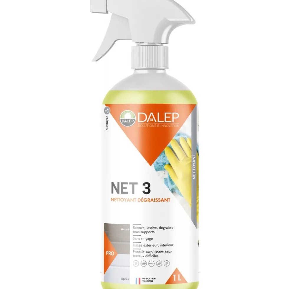 Nettoyant dégraissant - universel - surpuissant - Net 3 DALEP
