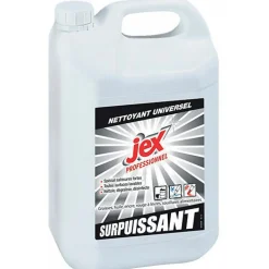 Nettoyant surpuissant Jex Professionnel - dégraisse et désinfecte - 5L JEX
