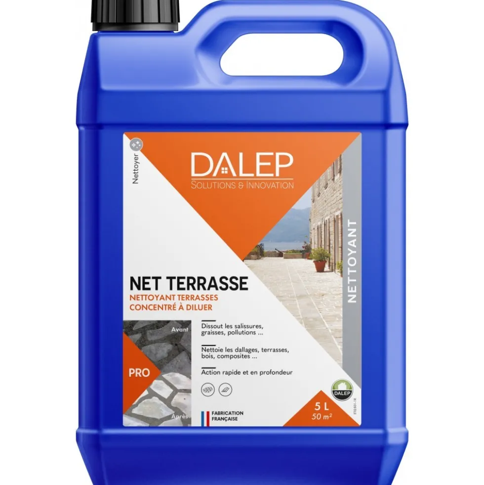 Nettoyant terrasses - concentré – économique – Net terrasse DALEP