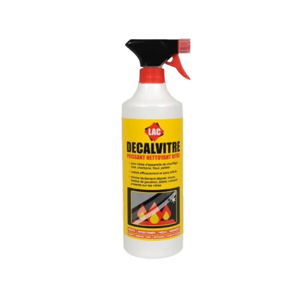 Nettoyant vitre d'insert, poêle, four, barbecue - Decalvitre 1L ASSISTANCE CHIMIQUE