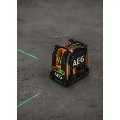 Niveau laser croix vert avec point d'aplomb - portée 30 m - CLG330-K AEG Powertools