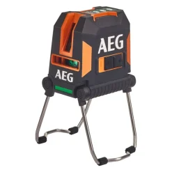 Niveau laser croix vert avec point d'aplomb - portée 30 m - CLG330-K AEG Powertools