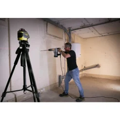 Niveau laser rouge 360° - portée 20m - pour usage intérieur - NL 20 FARTOOLS
