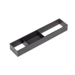 Organisateur de tiroir Orderbox - 100x470mm - Gris - Acier et bois EMUCA
