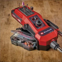 Outil de meulage et de gravure TE-MT 18/34 Li Solo + kit d'accessoires EINHELL