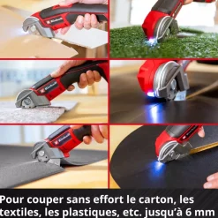 Outil multifonction sans fil TE-UC 18/6 Li - lame 44mm - Solo - Power X-Change EINHELL