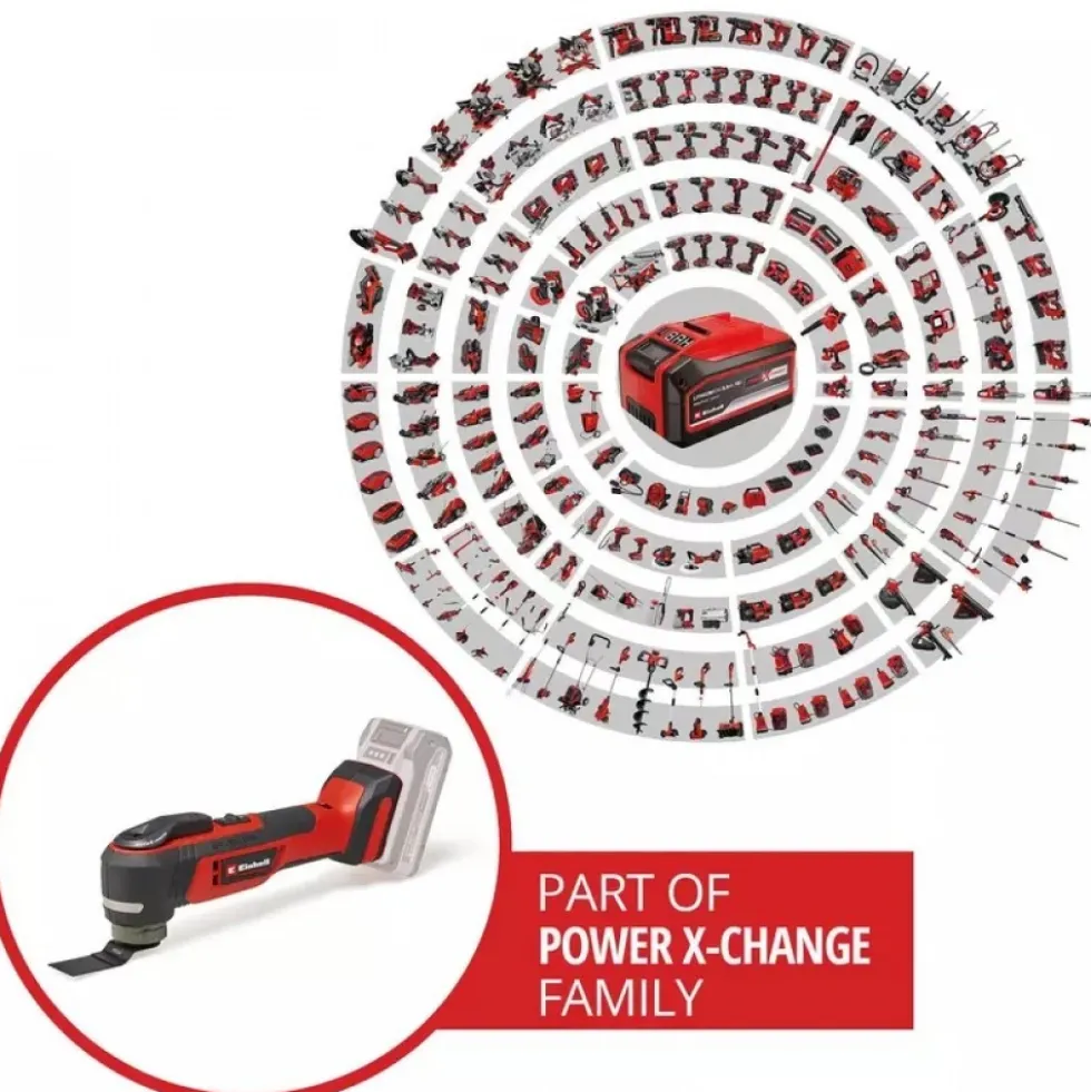 Outil multifonctions sans fil TP-MG 18 Li BL - Solo - Power X change EINHELL PROFESSIONAL
