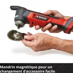 Outil multifonctions sans fil TP-MG 18 Li BL - Solo - Power X change EINHELL PROFESSIONAL
