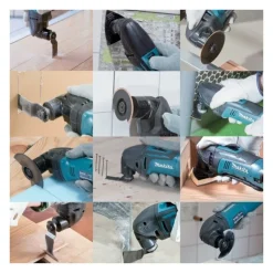 Outil multifonctions 320 W + kit d'accessoires - TM3010CX3J MAKITA