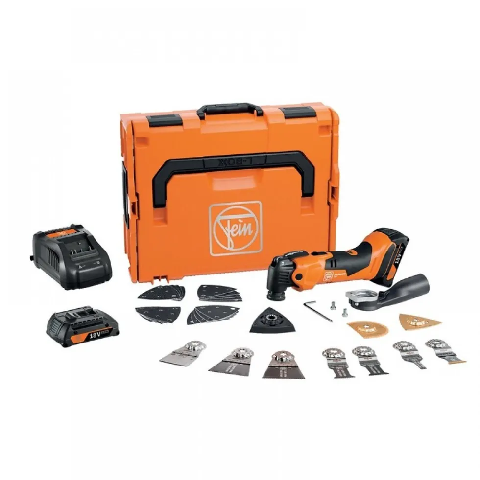 Outil oscillant Multimaster sans fil 500 PLUS TOP 18V 2Ah AS FEIN