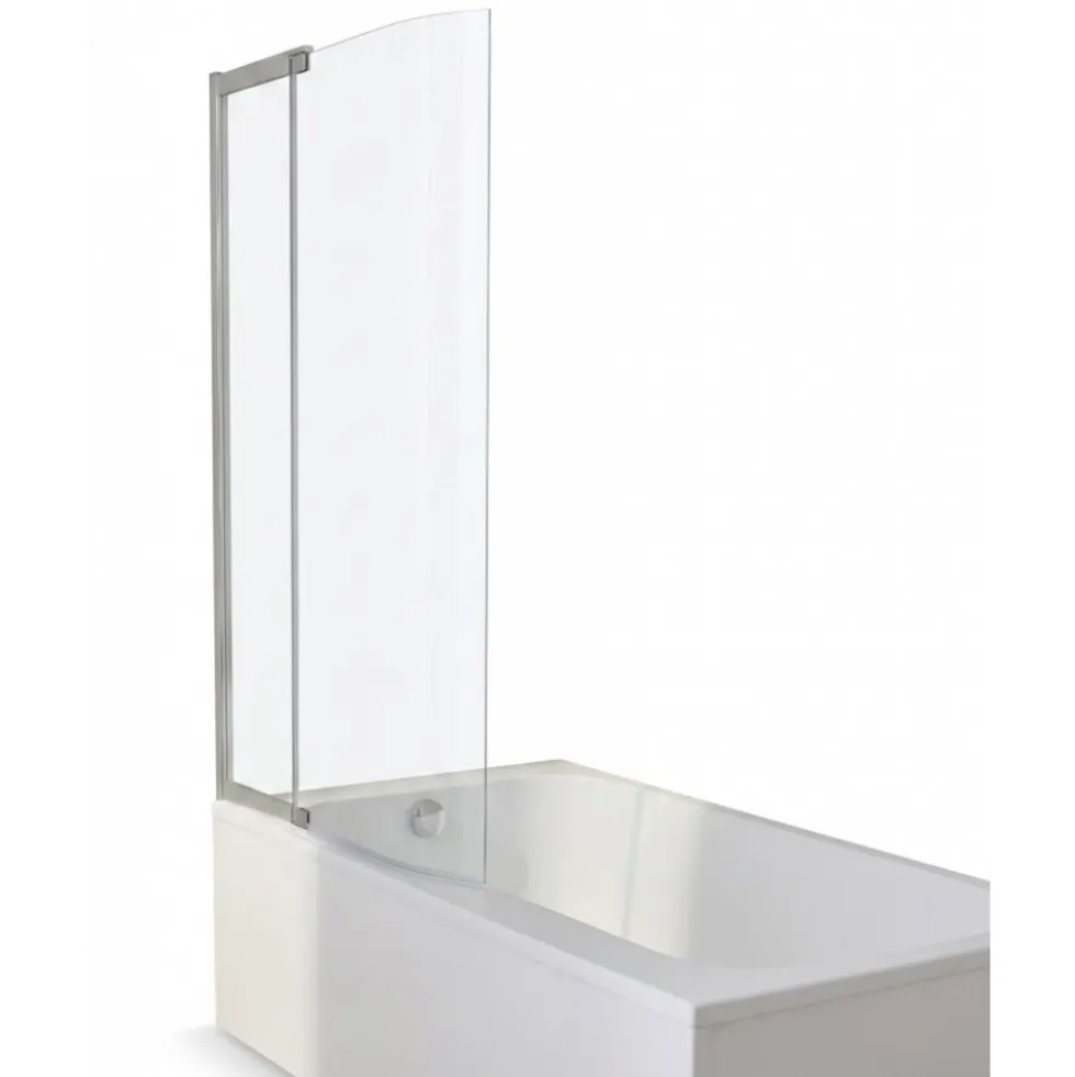 Pack bain-douche 160x85cm gauche Malice avec pare-bain 2 volets et tablier JACOB DELAFON