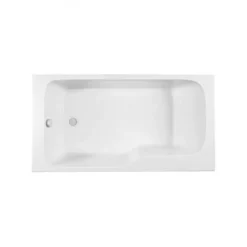 Pack bain-douche 170x90cm gauche Malice avec pare-bain 2 volets et tablier JACOB DELAFON