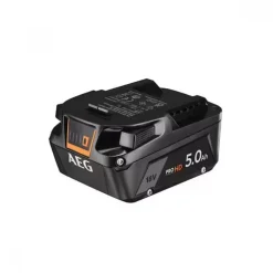 Pack 2 batteries 5.0 Ah HD et chargeur 18V et son sac AEG Powertools