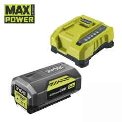 Pack batterie 36V MaxPower™ 4,0 Ah et chargeur 6,0 A - RY36BC60A-140 RYOBI