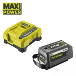 Pack batterie 36V MaxPower™ High Energy - 6,0 Ah et chargeur 6 A - RY36BK60B-160 RYOBI