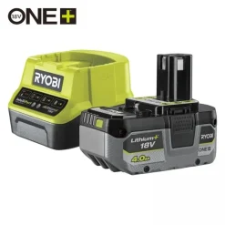 Pack batterie 18V ONE+™ 4,0 Ah et chargeur 2,0 A - RC18120-140XG RYOBI