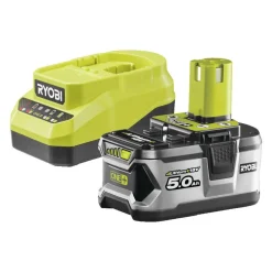 Pack batterie 18V ONE+™ 5,0 Ah et chargeur 2,0 A - RC18120A-150 RYOBI