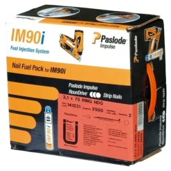Pack clous inox crantés pour cloueur à gaz SPIT