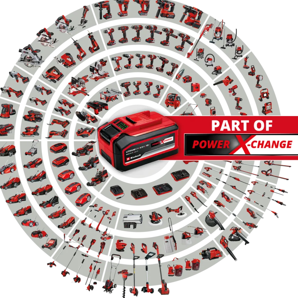 Pack compresseur à air PRESSITO 18/25 Hybrid + starter kit batterie 4,0 Ah EINHELL