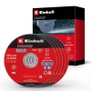 Pack de 5 disques pour meuleuse - 125 x 1,0 x 22,23 mm EINHELL