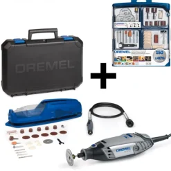 Pack Dremel 3000 outil multifonctions 230V + 175 accessoires DREMEL