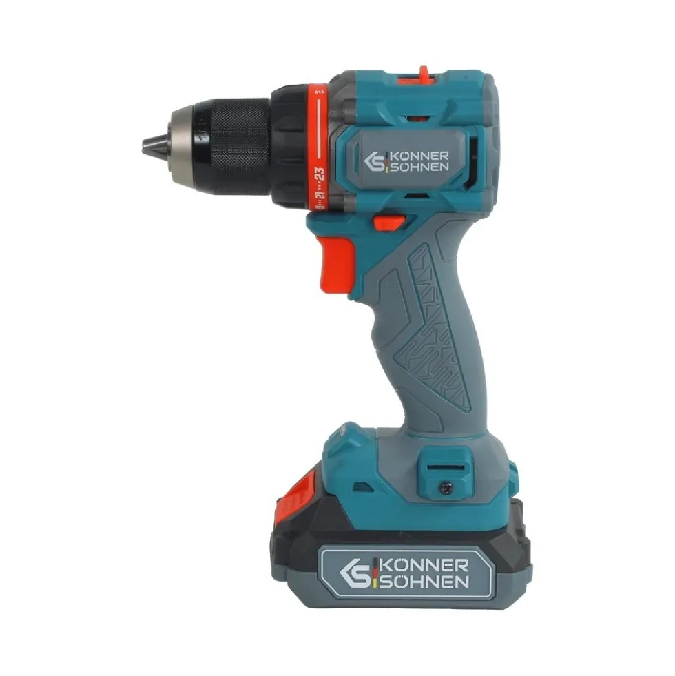 Pack 3 machines perceuse, meuleuse d'angle, perforateur 20V - KS RHAGD 20V KONNER & SOHNEN