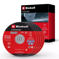 Pack 3 machines 18V + batteries + coffret de transport + coffret d'embouts + disques EINHELL PROFESSIONAL
