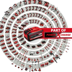 Pack 3 machines 18V + batteries + coffret de transport + coffret d'embouts + disques EINHELL PROFESSIONAL