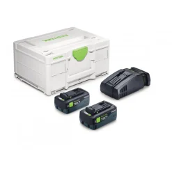 Pack énergie SYS 18V - 2 batteries TBX 8Ah et 1 chargeur - SCA16 FESTOOL