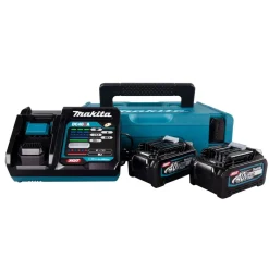 Pack Énergie XGT® 40V Max 4Ah (2 batteries + 1 chargeur) en coffret MAKITA