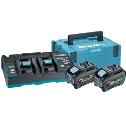 Pack Énergie XGT® 40V Max 5Ah (2 batteries + 1 chargeur) en coffret MAKITA